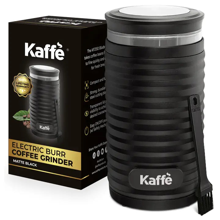 Kaffe Electric Coffee Grinder w Cleaning Brush