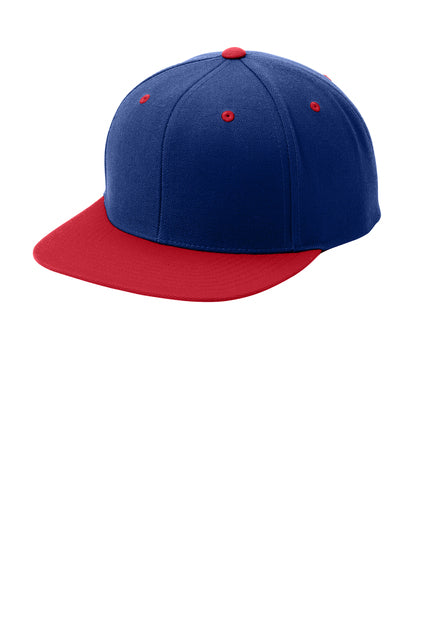 Sport-Tek® YP Classics® Flat Bill Snapback Cap