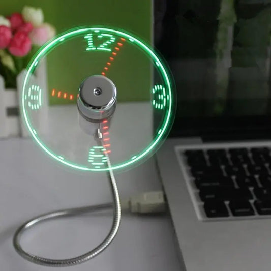 USB Clock Fan